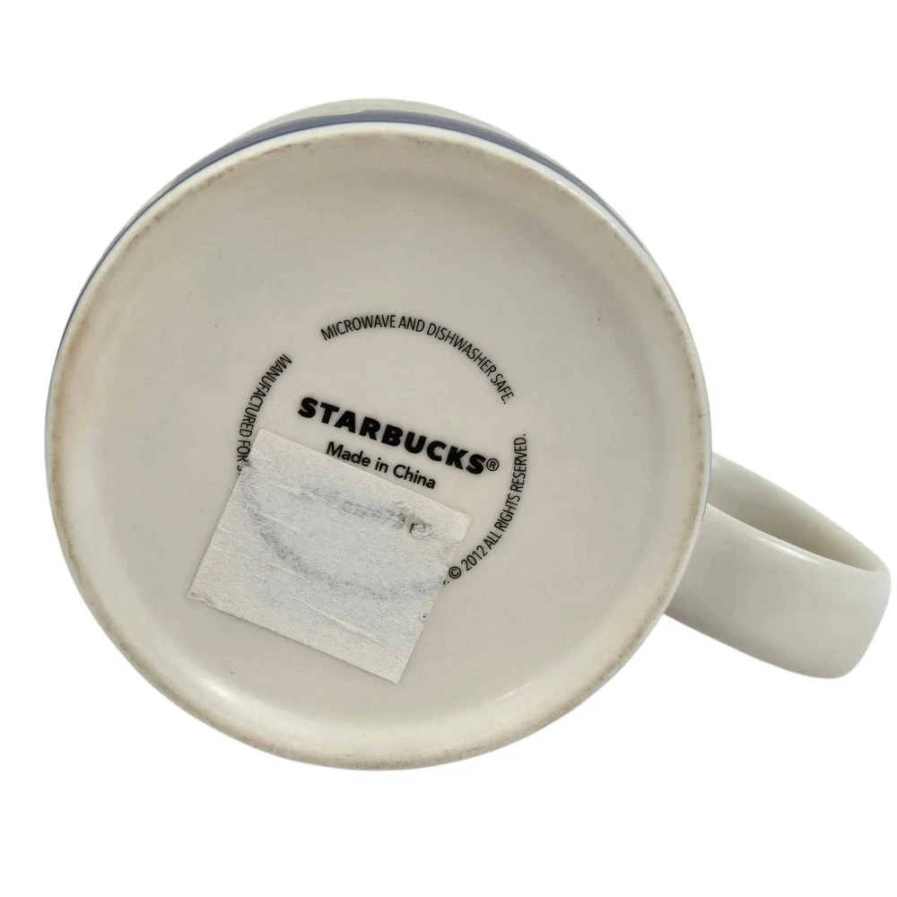 Starbucks Cozumel Coffee Mug 16oz Global Icon Collector Series Sea Turtle 2012